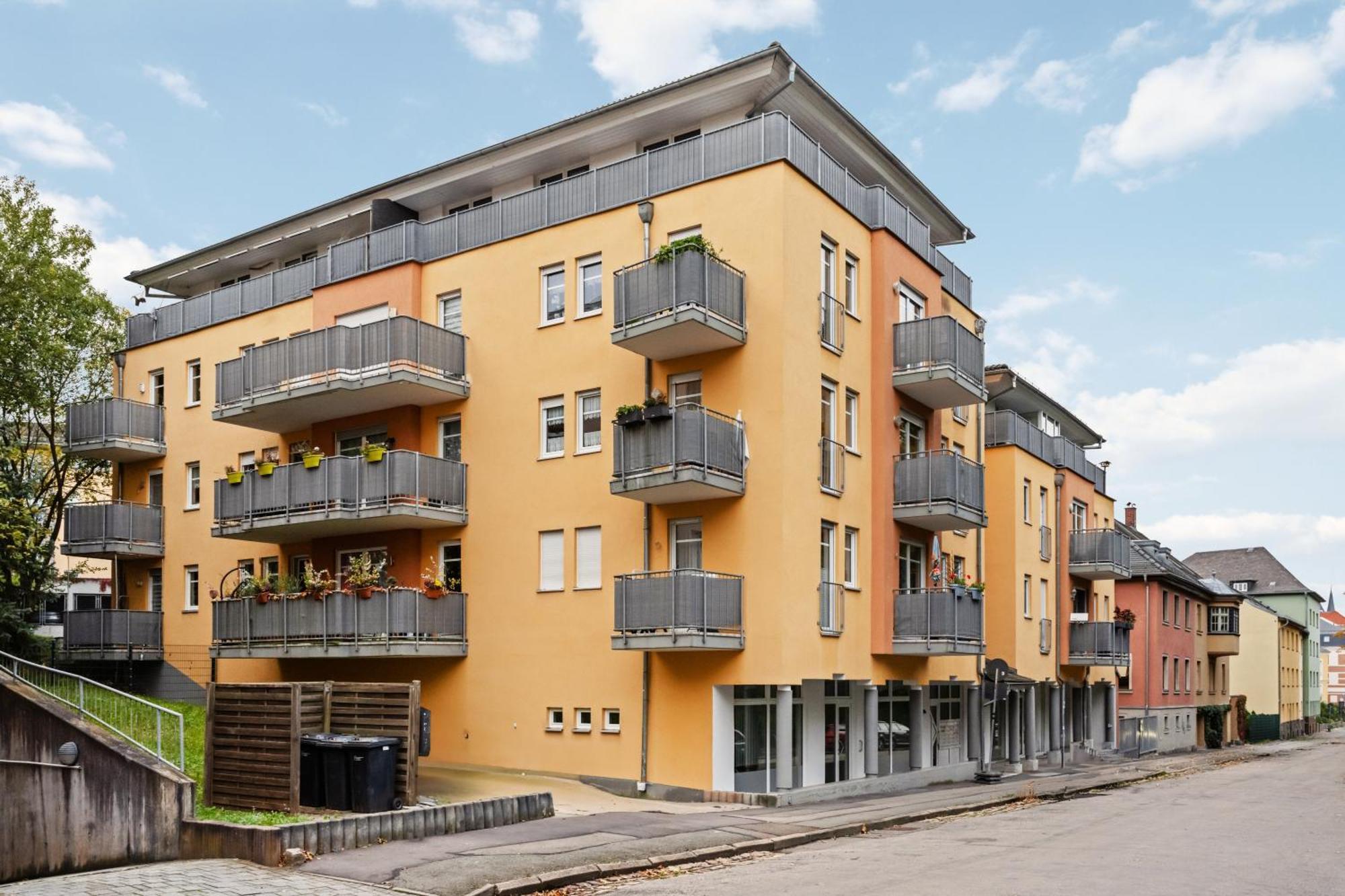 Edler Wohnraum Schwanenteich-Suite Mit Balkon, Kaffeevollautomat, Lift & Parkplatz Zwickau Extérieur photo